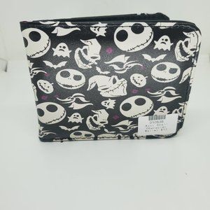 Cassina Imports NBC Bifold Wallet New Black White